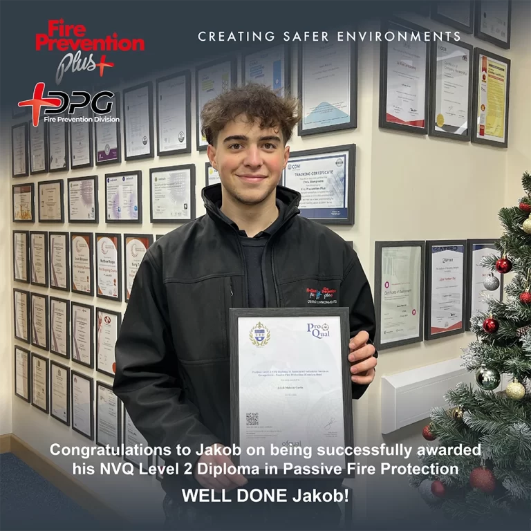 Jakob NVQ Level 2 Diploma awarded